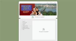 Desktop Screenshot of familylife.org
